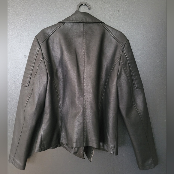 Noisy May leather jacket - Picture 2 of 3